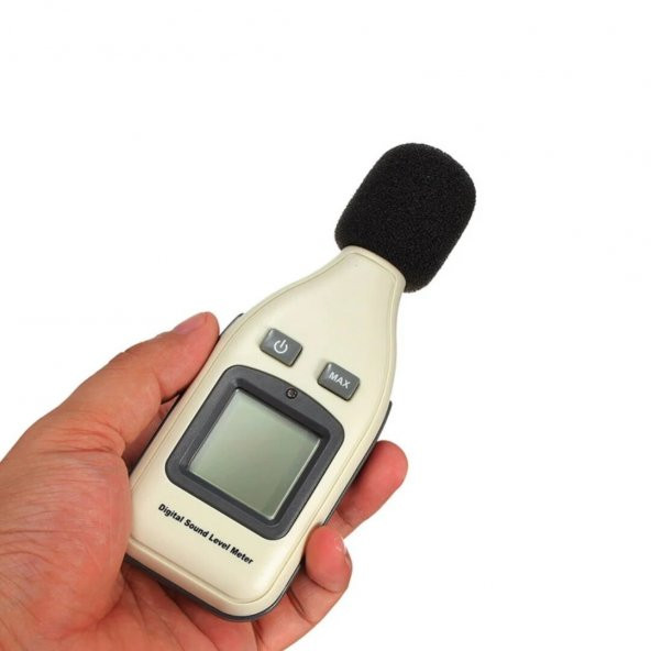 Ses Ölçüm Cihazı - Ses Ölçer 30-130 dBA - Modern, Kompakt, Taşınabilir Tasarım - 2
