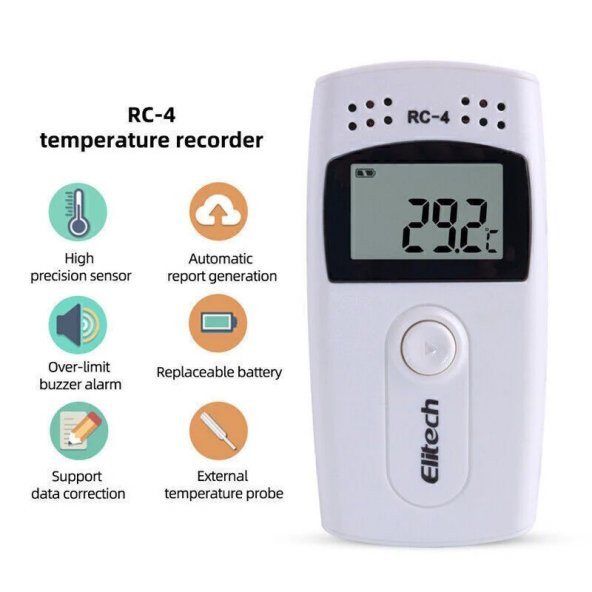 Sıcaklık Kayıt Cihazı Datalogger Veri Kaydedici - 2