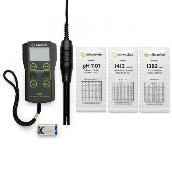Milwaukee MW801 PRO pH EC TDS Ölçer - Combo pH Metre Cihazı