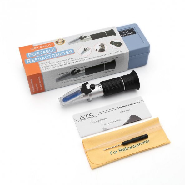 Refraktometre  0-20  - Süt Numunelerinin Kullanımına Özel