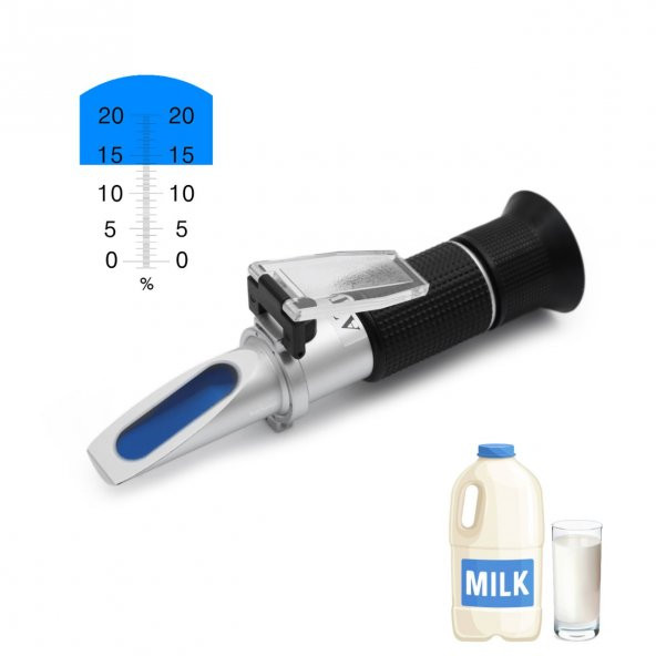 Refraktometre  0-20  - Süt Numunelerinin Kullanımına Özel - 2
