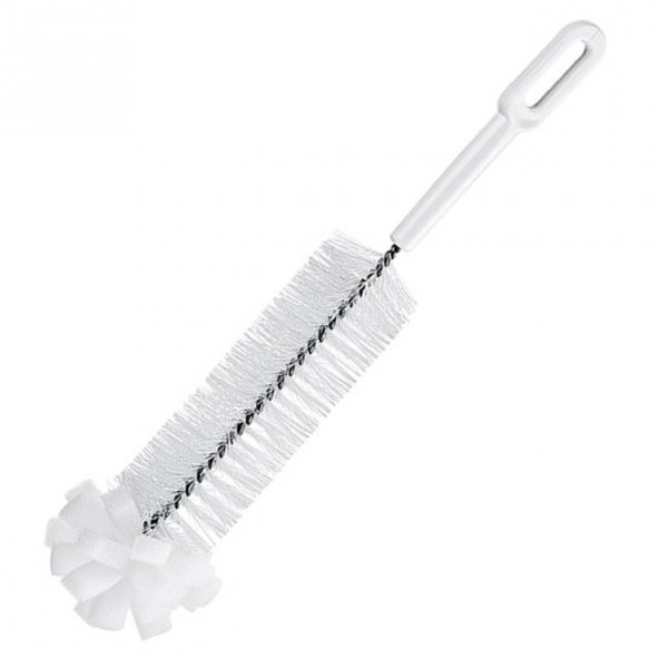 Temizleme Fırçası - Şişe Erlen Beher İçin İdeal Temizlik - Naturel Fiber - 2