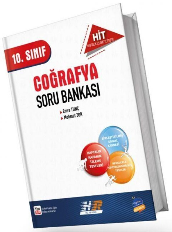 10. Sınıf Coğrafya HİT Soru Bankası Hız ve Renk