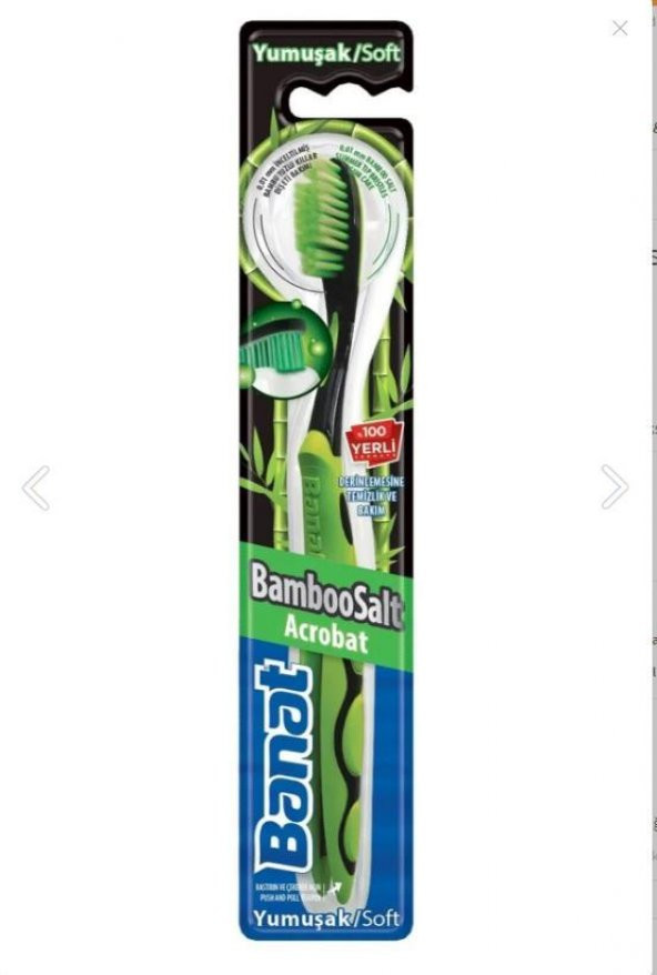 Banat Bambu Yumuşak Diş Fırçası