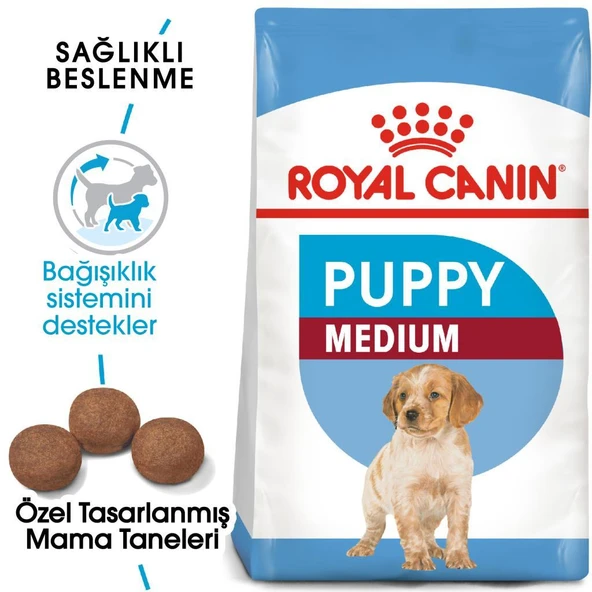 Royal Canin Orta Irk Yavru Kuru Köpek Maması 4 kg - 2