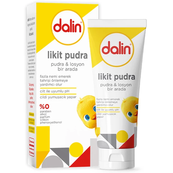 Dalin Likit Pudra 100 ml (Pudra Ve Losyon Bir Arada)