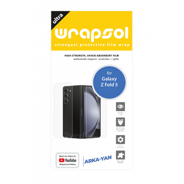 GALAXY Z FOLD 5 ARKA VE YAN KORUYUCU POLİÜRETAN FİLM - Resim 2