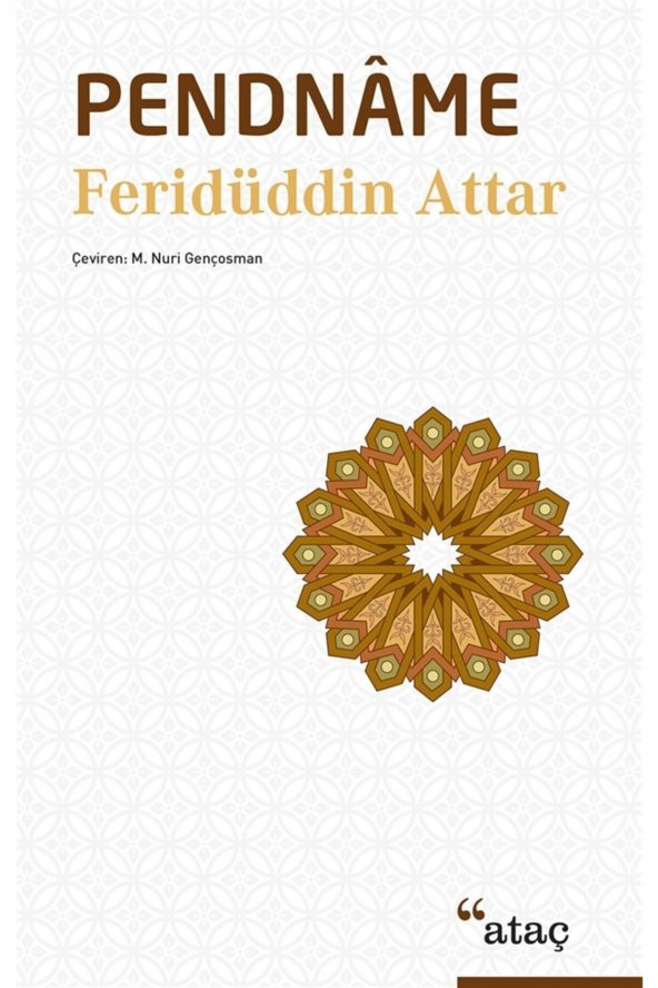 Pendname - Feridüddin-i Attar 9789756205440