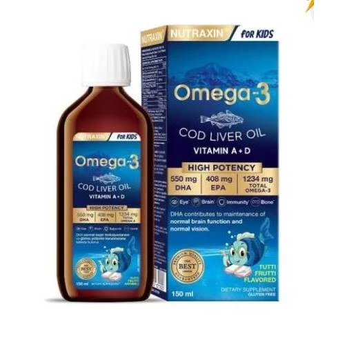 Nutraxin Omega 3 Şurup Karışık Meyve Aromalı 150 ml