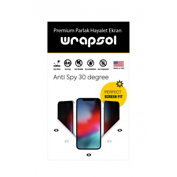 HONOR PLAY 40C PARLAK HAYALET EKRAN KORUYUCU YANDAN GÖRÜNMEYEN FİLM - Resim 3