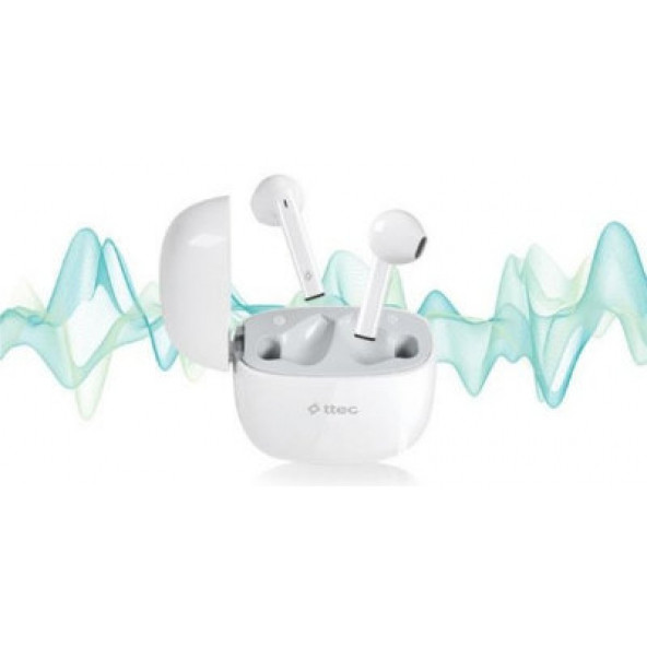 Ttec Airbeat Go Bluetooth 5.1 Kulakiçi Kulaklık Kablosuz Beyaz - 2