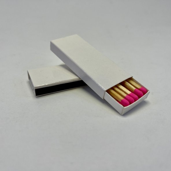 1000 Adet Baskısız Otel Tipi Mini Buklet Toptan Promosyon Reklam Tanıtım Hediyelik Kibrit - 2