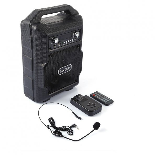 Taşınabilir Toplantı Amfisi USB Bluetooht Mikrofonlu Mevlit Hoparlörü LD-198
