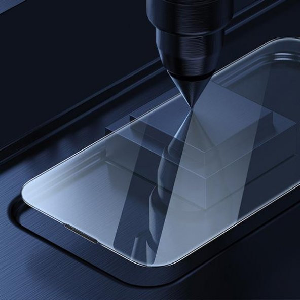 Baseus 0.3mm Crystal Shatter iPhone 14 Plus 13 Pro Max Tempered Ekran Koruyucu 2 Adet - 4