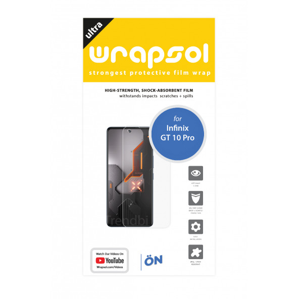 INFİNİX GT 10 PRO EKRAN KORUYUCU POLİÜRETAN FİLM - Resim 2