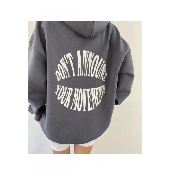 Unisex Siyah Dont Hoodie Sweatshirt - 2
