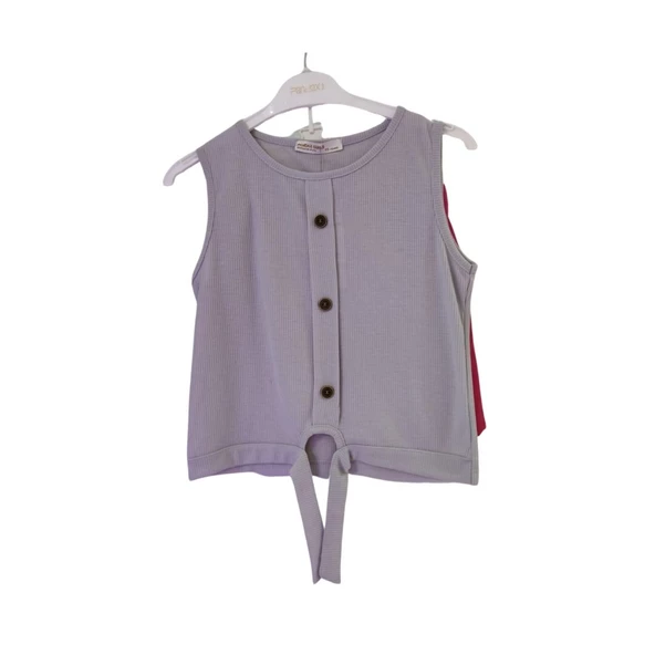 PANDAX KETEN ŞORTLU KIZ ÇOCUK TAKIM - 3