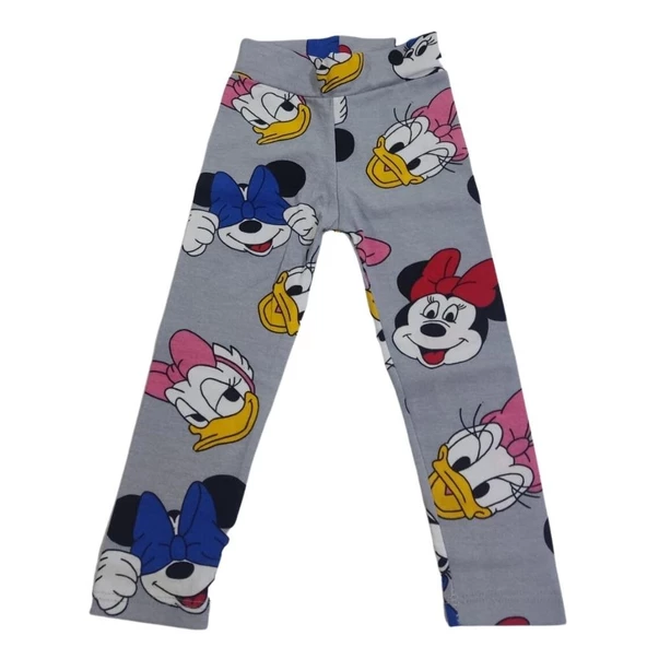 MELEĞİM MİNNİE VE DAİSY DUCK BASKILI KIZ ÇOCUK TAYT ürün görseli