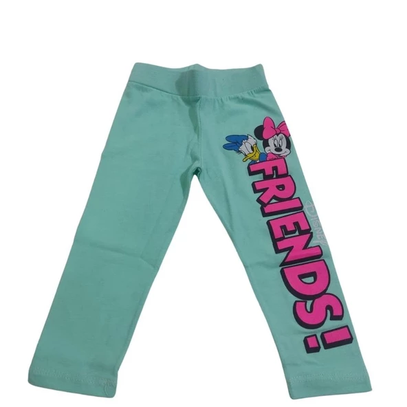 MELEĞİM MİNNİE BASKILI KIZ ÇOCUK TAYT - Resim 2