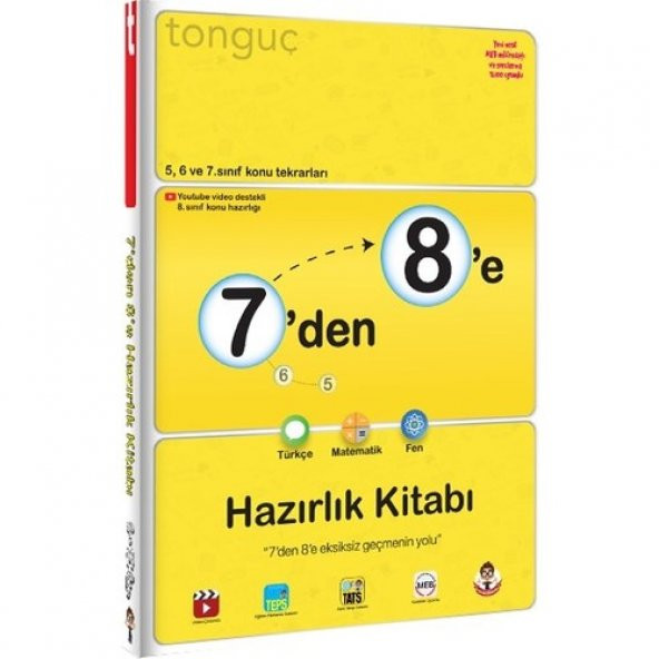 Tonguç 7 Den 8 E Hazırlık Kitabı