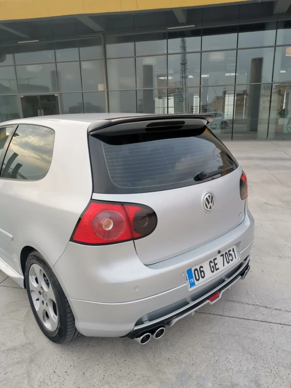 Vw Golf 5 Spoiler Spoyler Parlak  Siyah - 2