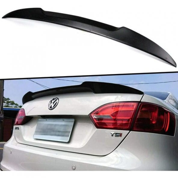 Volkswage Jetta M4  Piona Black Boyalı Spoiler - 4
