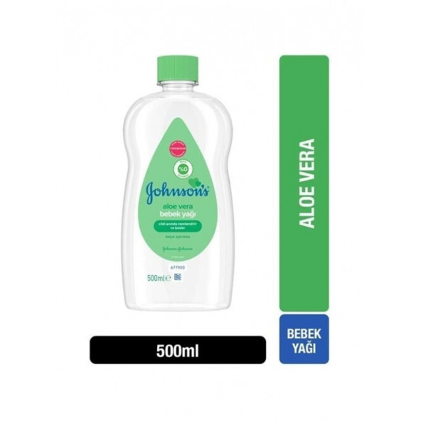 Johnson's Baby Aloe Vera Bebek Yağı 500 ML