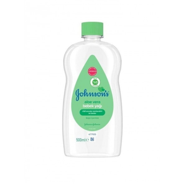 Johnson's Baby Aloe Vera Bebek Yağı 500 ML - 2