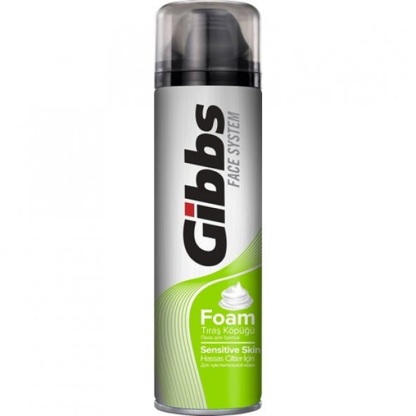 Gıbbs Tıraş Köpüğü Extra Sensetive Traş 200 ml