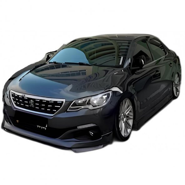 Peugeot 301 Makyajlı (2017 - 2021) Abt Style Ön Ek (Plastik) - 2