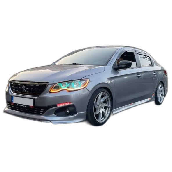 Peugeot 301 Makyajlı (2017 - 2021) Abt Style Ön Ek (Plastik) - 3