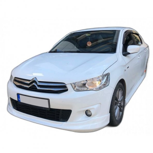 Citroen C Elysee Makyajsız (2012 - 2016) Custom Style Ön Ek (Plastik) - 3