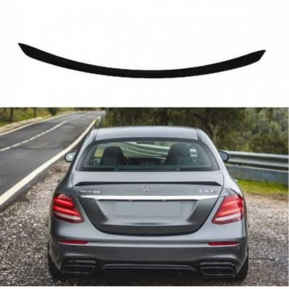 Mercedes W213 E63 Style Plastik 2016-2019 Spoiler