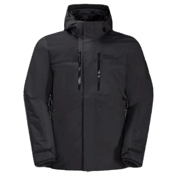 Jack Wolfskin 1115261-6000 Jasper 3IN1 Jkt M Erkek Outdoor Mont - 1
