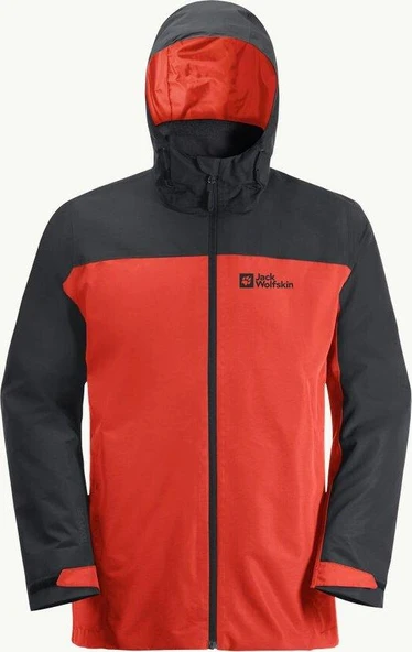Jack Wolfskin 1115311-2193 Taubenberg 3IN1 Jkt M Erkek Outdoor Mont - 2