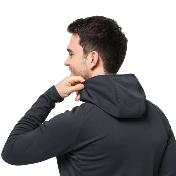 Jack Wolfskin 1710541-6350 Baiselberg Hooded Fz M Erkek Polar Ceket - 3