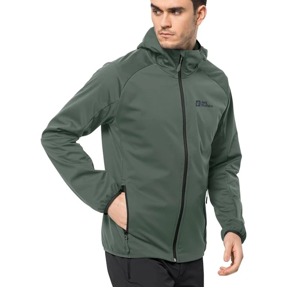 Jack Wolfskin 1306922-4311 Feldberg Hoody M Erkek Softshell Ceket - 4