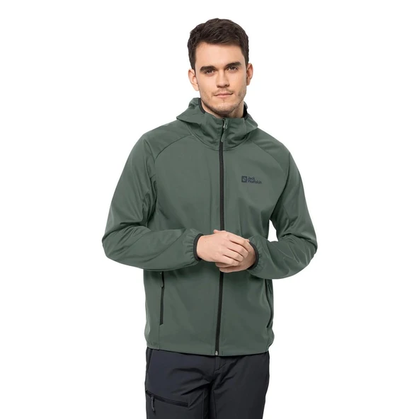 Jack Wolfskin 1306922-4311 Feldberg Hoody M Erkek Softshell Ceket - 2