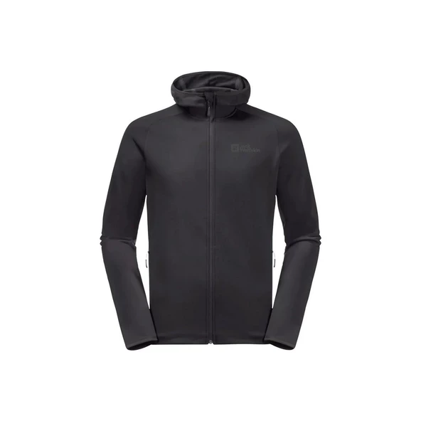 Jack Wolfskin 1710541-6350 Baiselberg Hooded Fz M Erkek Polar Ceket