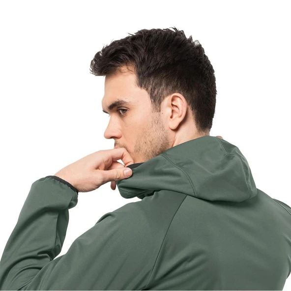 Jack Wolfskin 1306922-4311 Feldberg Hoody M Erkek Softshell Ceket - 3