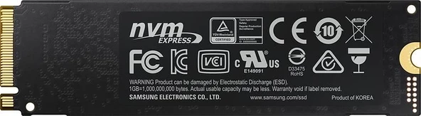 SAMSUNG 1TB 970 Plus Evo PCIe M.2 3500-3300MB/s 2.38mm Flash SSD MZ-V7S1T0BW - 3