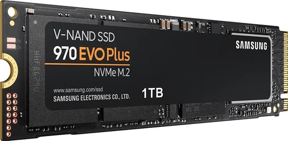SAMSUNG 1TB 970 Plus Evo PCIe M.2 3500-3300MB/s 2.38mm Flash SSD MZ-V7S1T0BW - 1