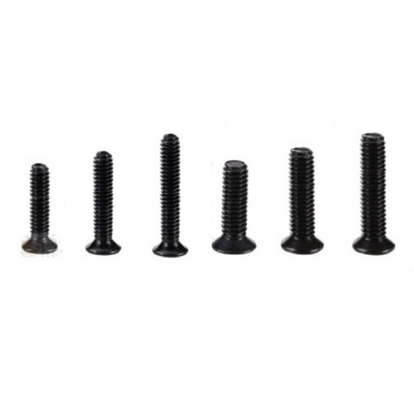 Yate10 60 Adet 10-12-14-16mm Laptop Vidası Kilitli Poşetli - 2