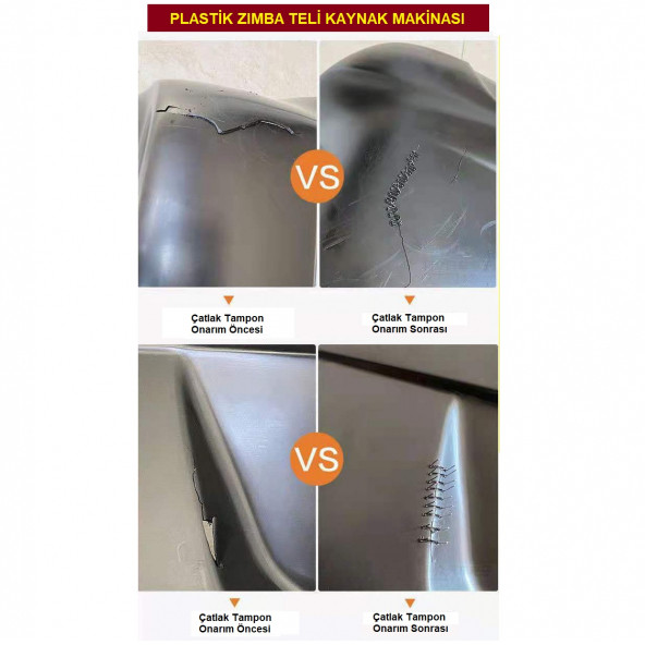 Yate10 500 Adet Set Plastik Kaynak Zımba Teli - 3