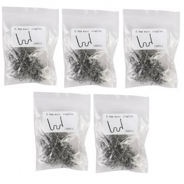 Yate10 500 Adet 0,8mm Dalgalı Tip Plastik Kaynak Zımba Teli - 2