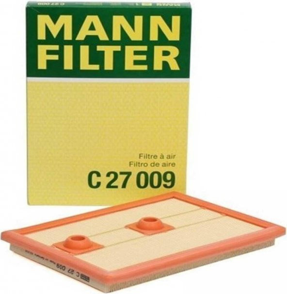 Mann Audı A3 (8VA/8VS/8V7) 1.4 Tfsı 92KW 125HP Hava Filtresi C27009 Mann