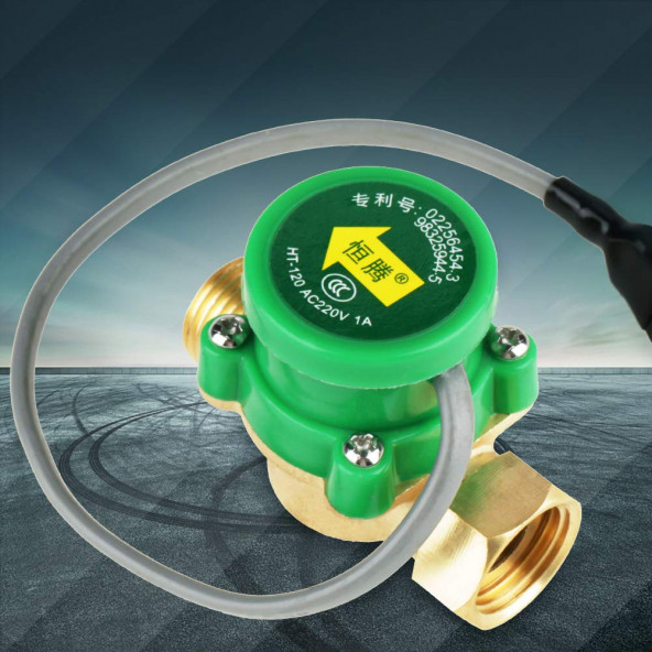 26mm 3/4 "pt 20mm 1/2" Su Akış Sensörü Anahtarı - 6