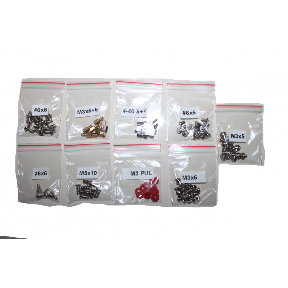 Yate10 106 Parça PC Anakart-Kasa,Ekran Kartı Vida Takımı Kilitli Poşetli - 2