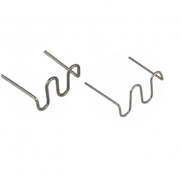 Yate10 100+100 Adet 0,6mm-0,8mm Dalgalı Tip Plastik Kaynak Zımba Teli - 3