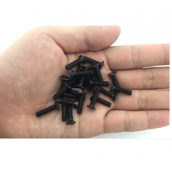 Yate10 100 Adet Laptop Vidası Kilitli Poşetli - 4